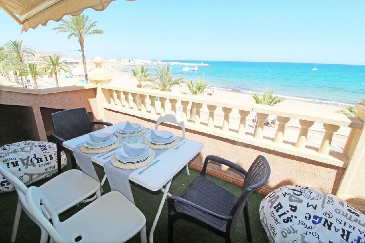 Atico Duplex De Lujo Frente Al Mar 1ª Linea Playa Daire El Campello Dış mekan fotoğraf